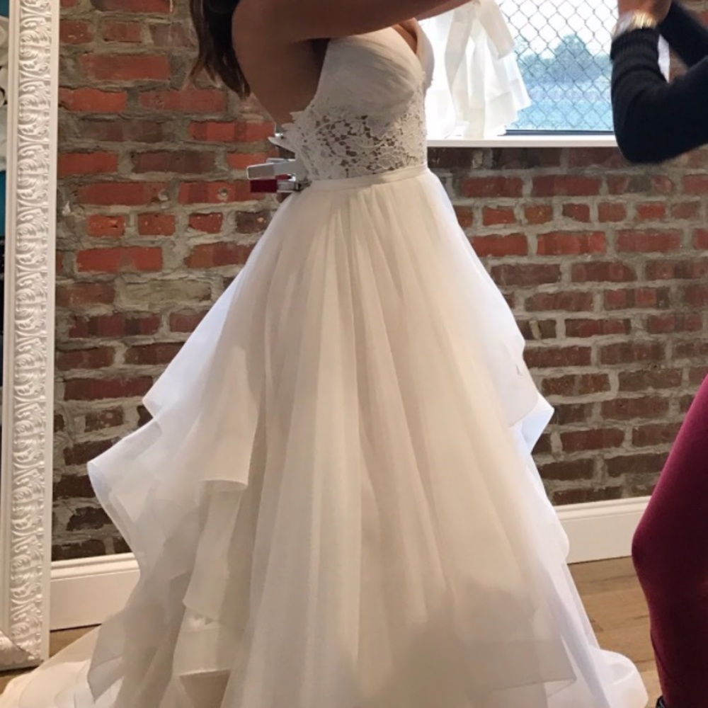 Mikaella Bridal Wedding Dress Bride lace wedding gown - Picture 5 of 8